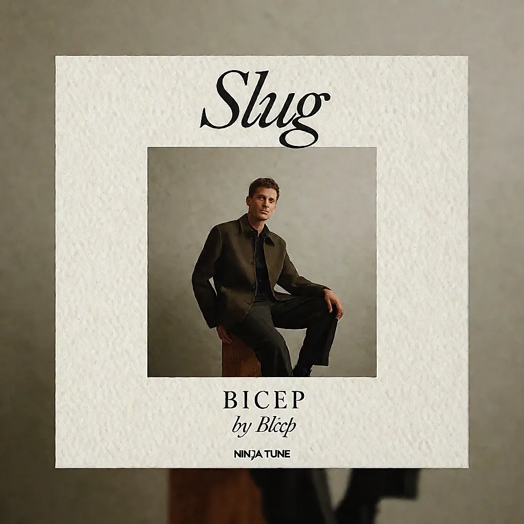 Pochette officielle de Slug, le prochain album de Bicep chez Ninja Tune