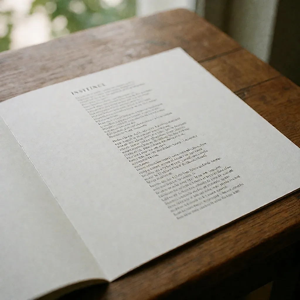 Livret officiel ouvert, paroles imprimées et typographie d’origine sur papier grainé